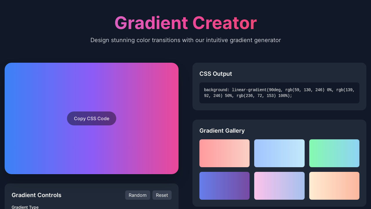  Gradient Creator
