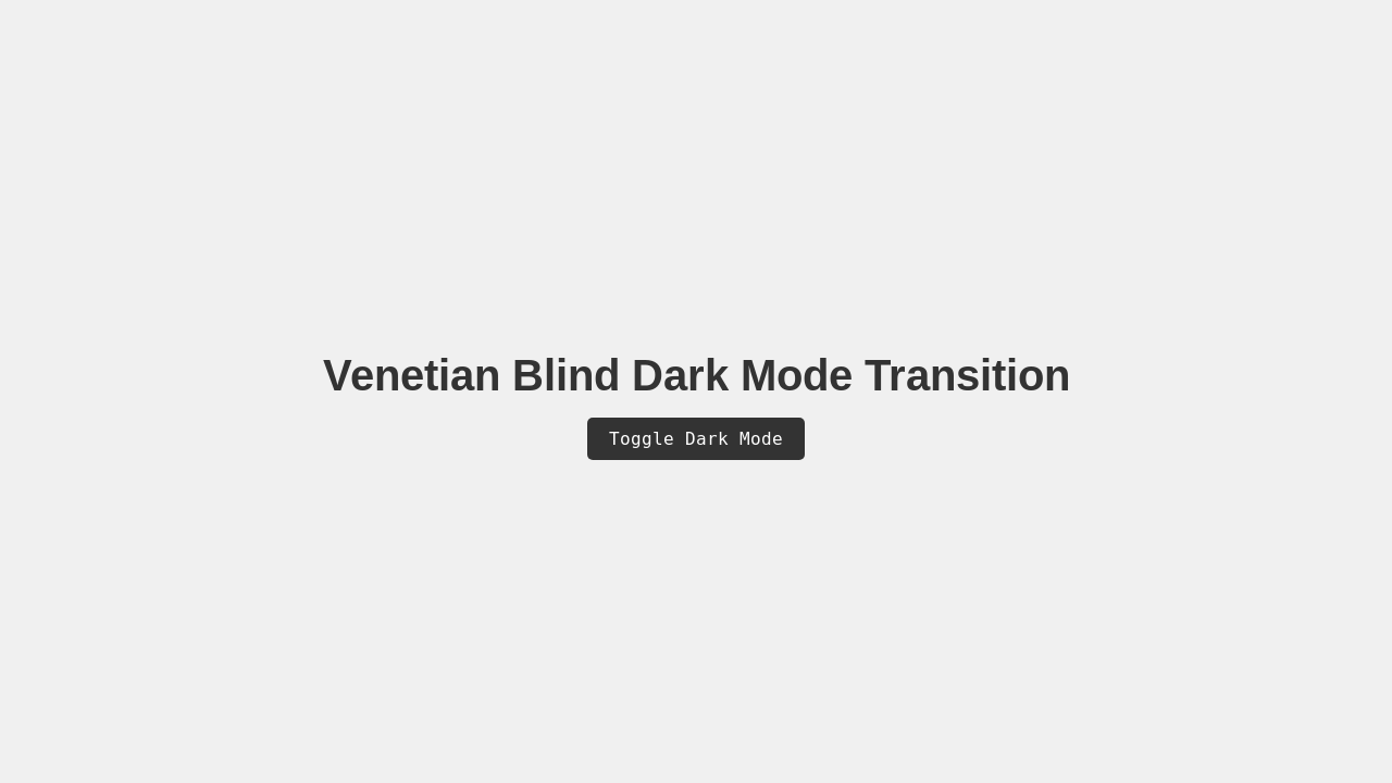 Venetian Blind