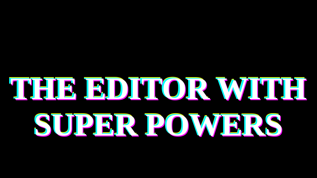Glitch Effect In A Spiders Web